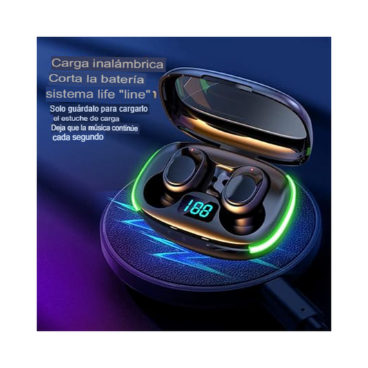 Audífonos Estilo Moderno Bluetooth – Sonido Potente, Estilo Inigualable