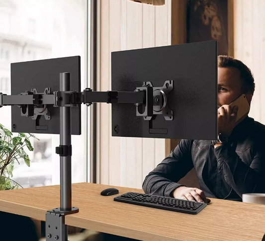 Soporte Doble para Monitores de 13" a 27" – LinkOn