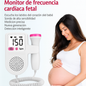 Monitor de Frecuencia Cardíaca Fetal – Doppler Portátil