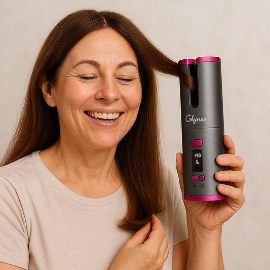 Rizador de Pelo Automático Inalámbrico – LCD + USB Inteligente