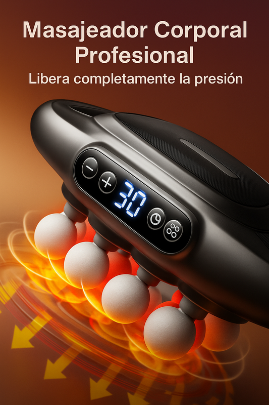 Masajeador Corporal Profesional – 20 Velocidades / 6 Modos